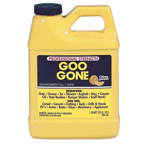 2112 Goo Gone 1 Qt. Professional Strength Citrus Power All Purpose Cleaner