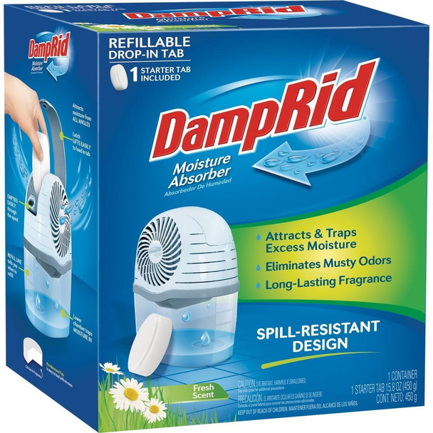 FG96 DampRid 15.8 Oz. Fresh Scent Spill Resistant Refillable Moisture Absorber