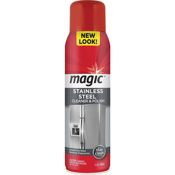 3062 Weiman Magic 17 Oz. Stainless Steel Cleaner & Polish