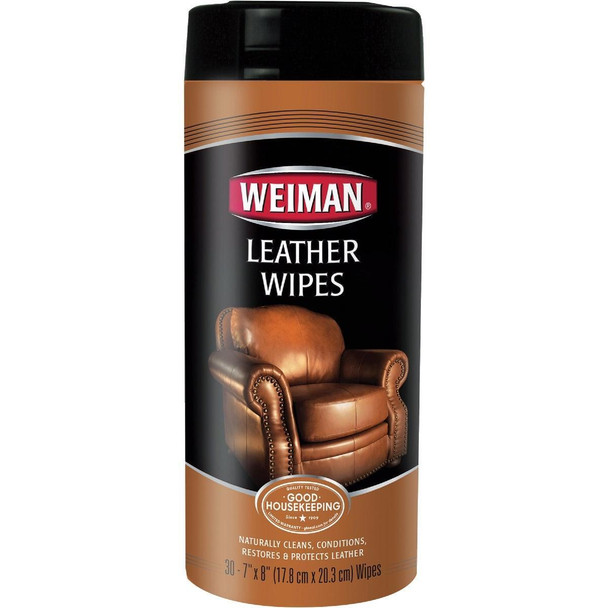 91 Weiman Leather Care Wipes (30-Count)