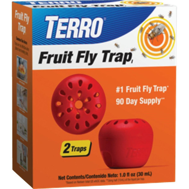 T2502B Terro Disposable Indoor/Outdoor Fly Trap (2-Pack)