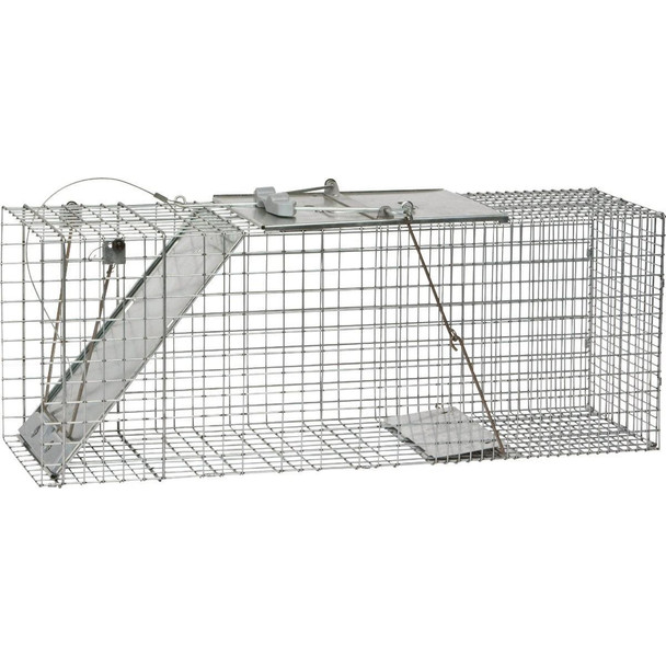 1085 Havahart Easy Set Galvanized Steel 32 In. Live Raccoon Trap