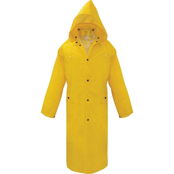3PR8000YL Boss Large Yellow PVC Rain Coat