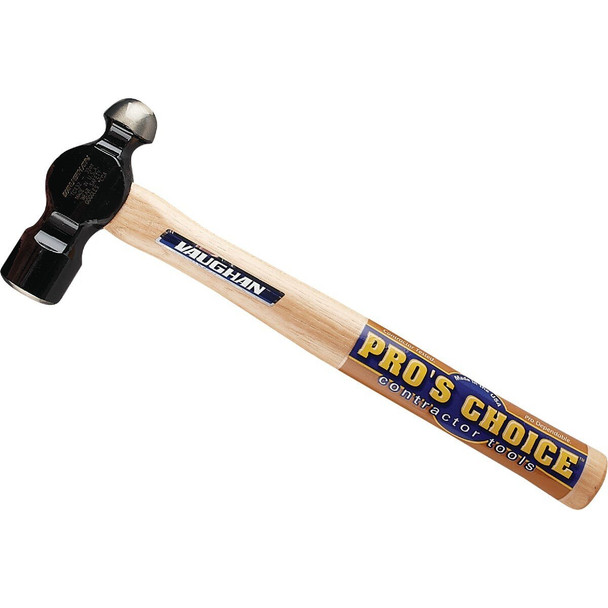 TC432 Vaughan 32 Oz. Steel Ball Peen Hammer with Hickory Handle