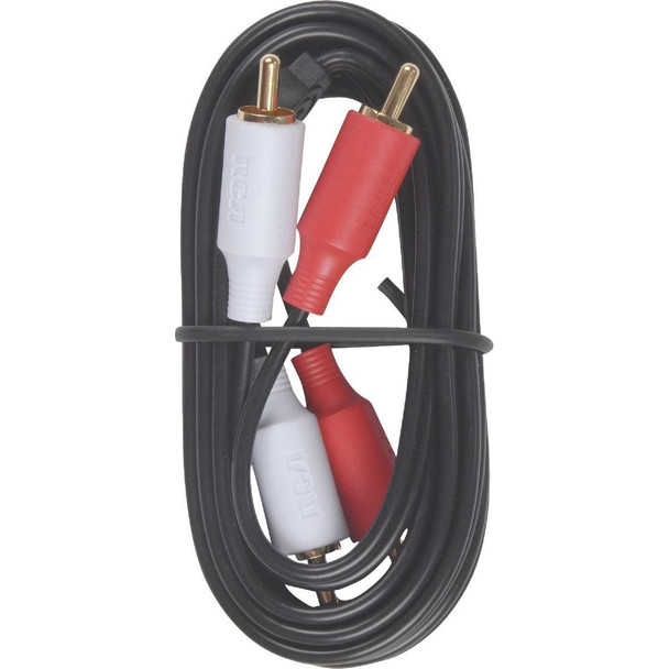 AH19R RCA 6 Ft. Black Stereo Audio Cable