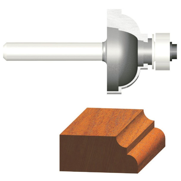 23143 Vermont American Fillet Carbide Tip 1-1/8 In. Cove Bit