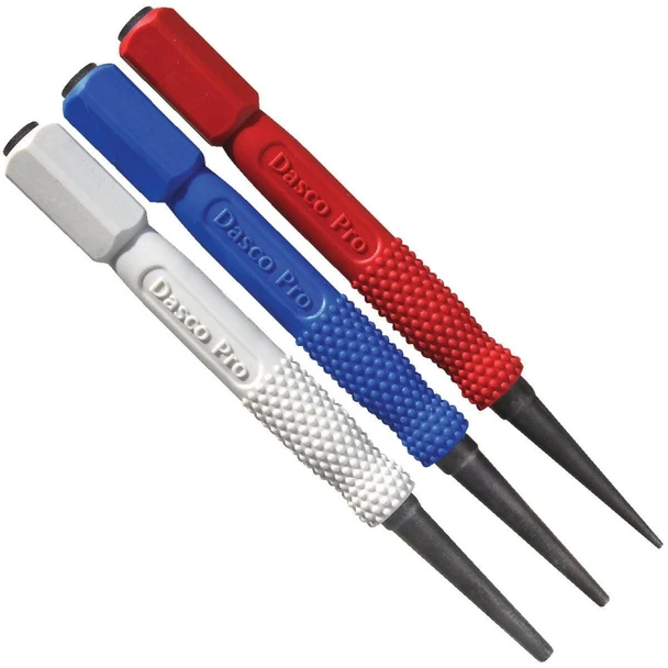 76 Dasco High Carbon Steel Nail Set (3-Piece)