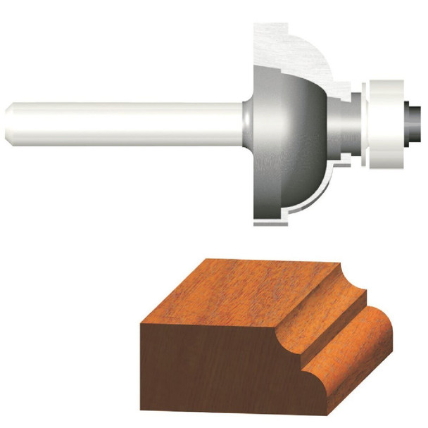 23142 Vermont American Fillet Carbide Tip 1 In. Cove Bit
