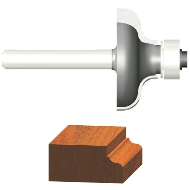 23146 Vermont American Ogee Carbide Tip 1/4 In. Ogee Bit