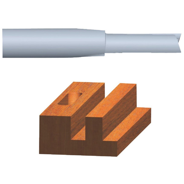 23106 Vermont American Carbide Tip 1/2 In. Straight Bit