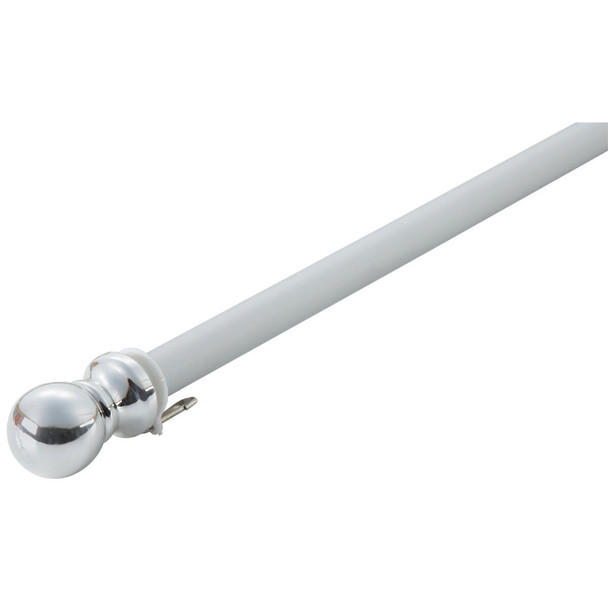 60736 Valley Forge 5 Ft. x 1 In. Brushed Aluminum Spinning Flag Pole