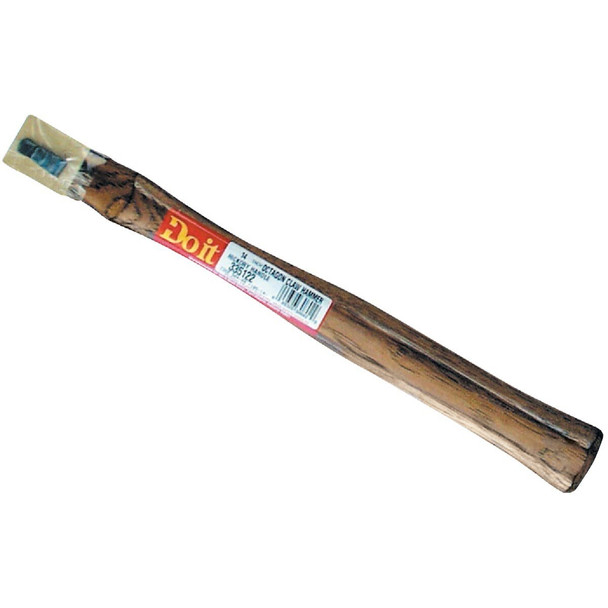 335122 14 In. Straight Hickory Octagon Claw Hammer Handle