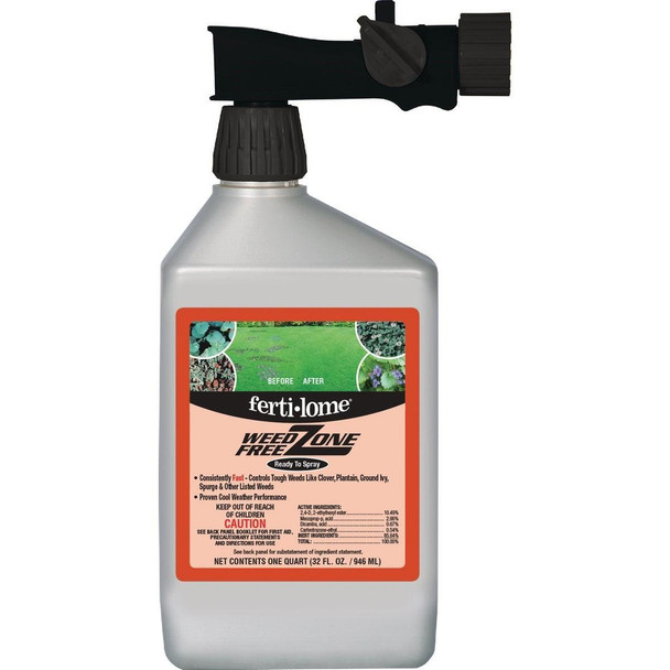 10527 Ferti-lome Weed Free Zone 32 Oz. Ready To Spray Weed Killer