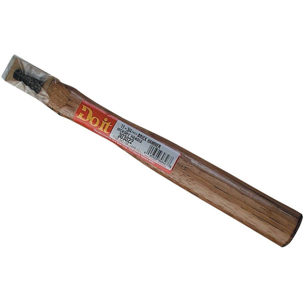 303022 11 In. Straight Hickory Brick Hammer Handle
