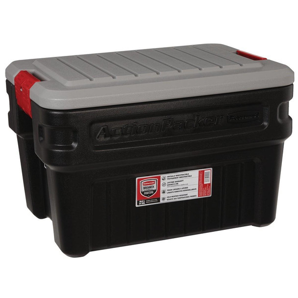 RMAP240000 Rubbermaid 24 Gal. ActionPacker Tote