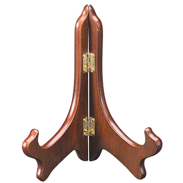 23-1210 Tripar 9 In. Wooden Plate Stand