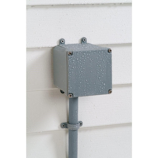 E987NR Steel City 4 x 4 In. Junction Box