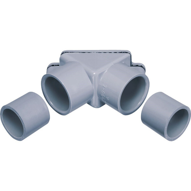E990DER-CAR Carlon 1/2 In. to 3/4 In. 90 Deg PVC Pull Elbow