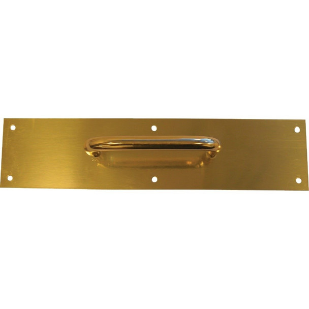 DT100068 Tell 5.5 In. Brass Pull Plate