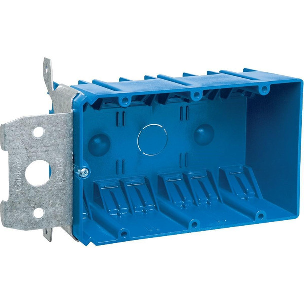 B349ADJ Carlon Adjust-A-Box 3-Gang PVC Molded Wall Box