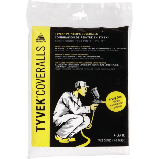 14123 Trimaco Tyvek XL Reusable Painter's Coveralls