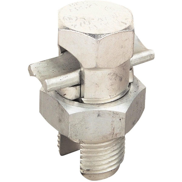 APS06 Blackburn 6 to 10 Str. AWG Tin Plated Aluminum Corrosion-Resistant Split Bolt Connector