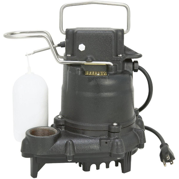 3SEHL 3/10 HP 115V Effluent and Submersible Sump Pump