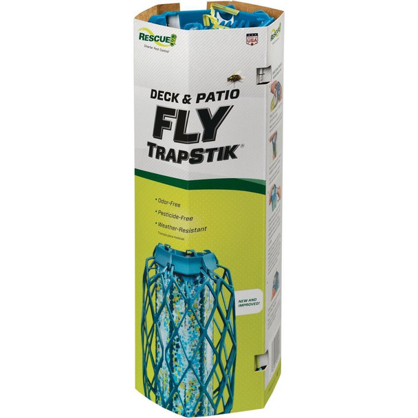 TSBF-BB6 Rescue TrapStik Disposable Deck & Patio Fly Trap