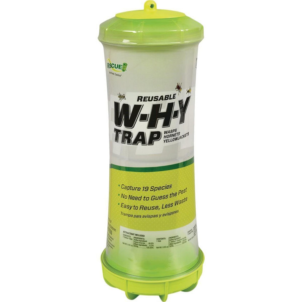 WHYTR-BB8 Rescue WHY Reusable Wasp, Hornet, & Yellow Jacket Trap