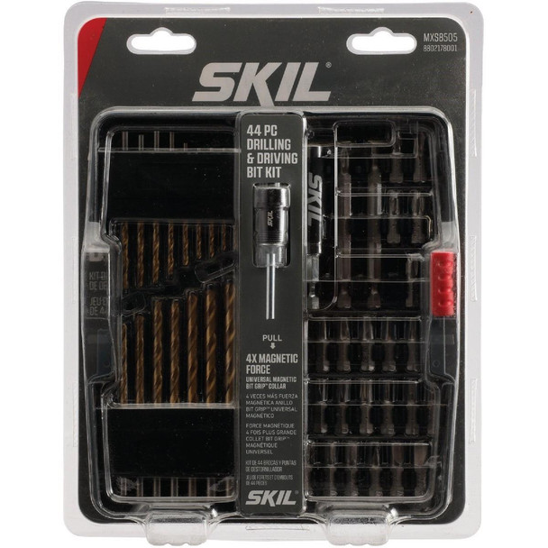 MXS8505 SKIL 44-Piece Drill and Drive Set with Bit Grip Magnetic Bit Collar