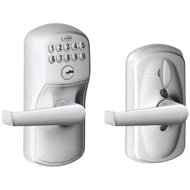 FE595CSVPLYXELA626 Schlage Elan Electronic Keypad Entry Lock