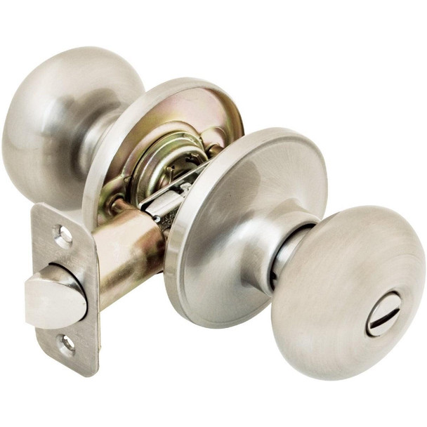 J40VSTR619 Dexter Satin Nickel Bed & Bath Door Knob
