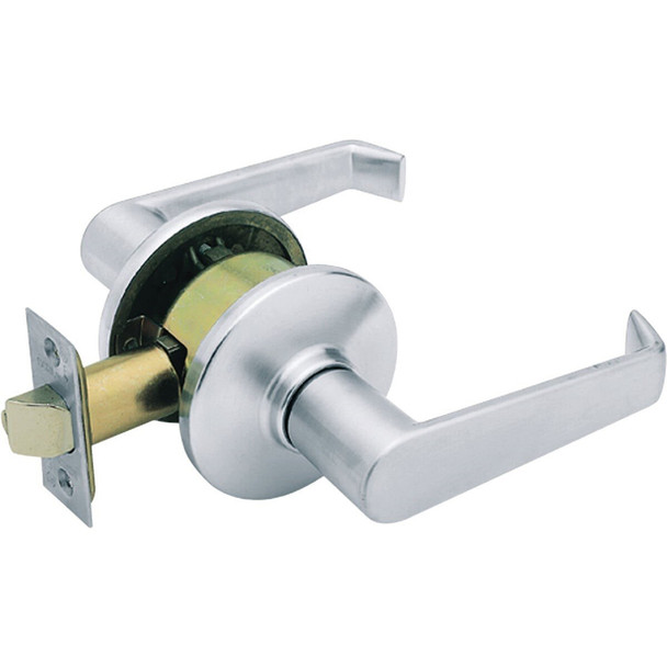 F10CSVELA626 Schlage Satin Chrome Passage Door Lever