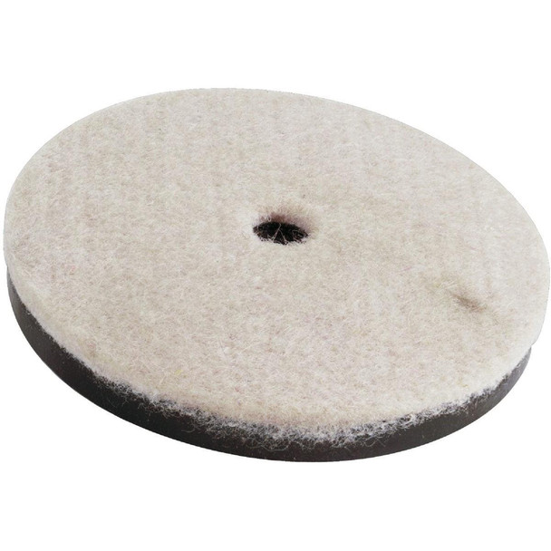 235962 2 In. Round Felt & Plastic Furniture Glide,(4-Pack)