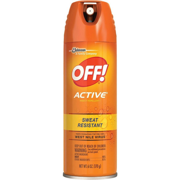 1810 Off Active 6 Oz. Insect Repellent Aerosol Spray