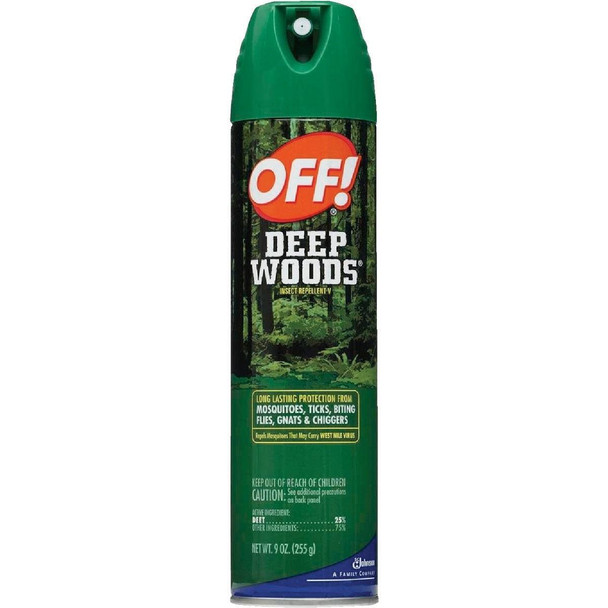 22930 Deep Woods Off 9 Oz. Insect Repellent Aerosol Spray