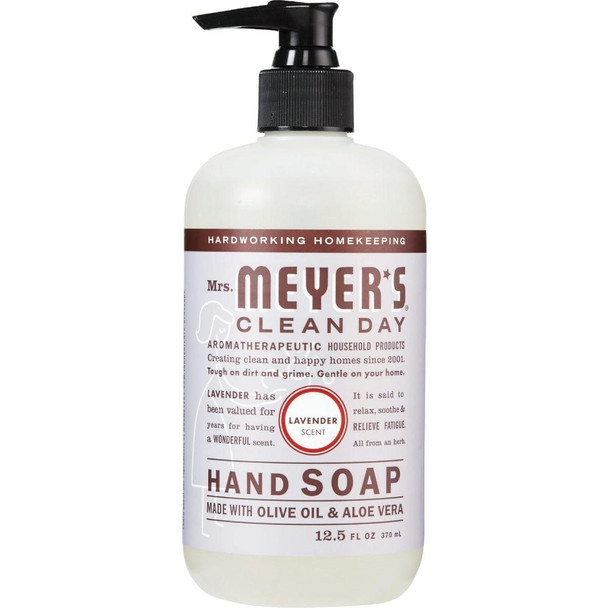 11104 Mrs. Meyer's Clean Day 12.5 Oz. Lavender Liquid Hand Soap