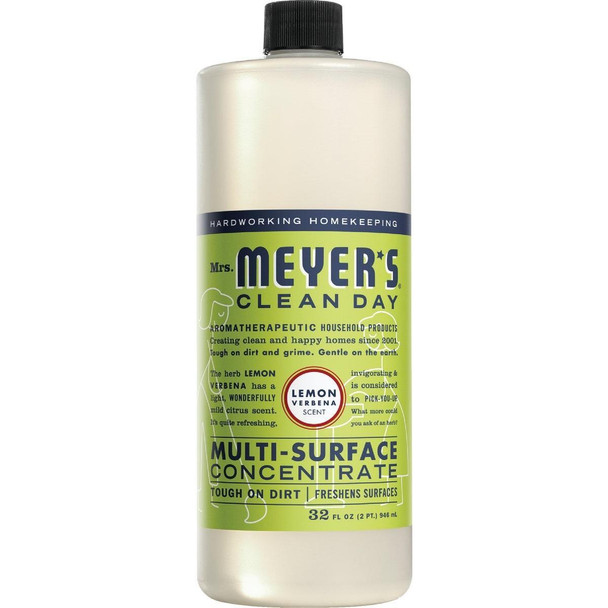 12440 Mrs. Meyer's Clean Day 32 Oz. Lemon Verbena Multi-Surface Concentrate