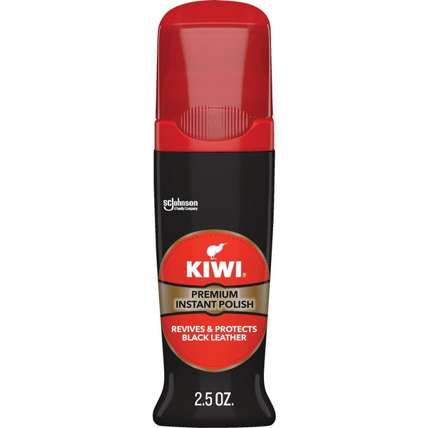 1311 Kiwi 2.5 Oz. Black Premium Instant Shoe Polish