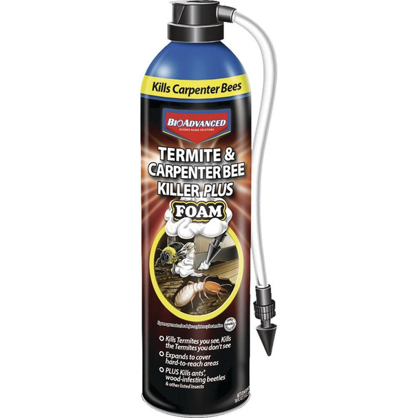 700420A BioAdvanced 18 Oz. Foam Carpenter Bee & Termite Killer