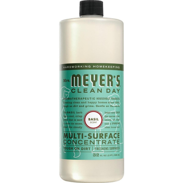 14440 Mrs. Meyer's Clean Day 32 Oz. Basil Multi-Surface Concentrate