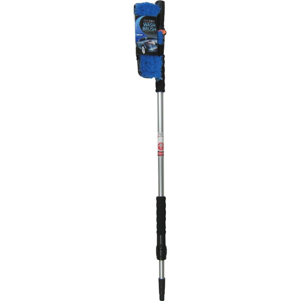 999300 Viking 10 In. Deluxe Flo-Thru Wash Brush with 40 In. to 66 In. Telescoping Handle