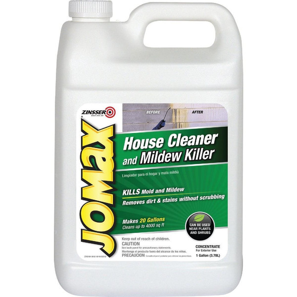 60101 Zinsser Jomax House Cleaner and Mildew Killer, 1 Gal.