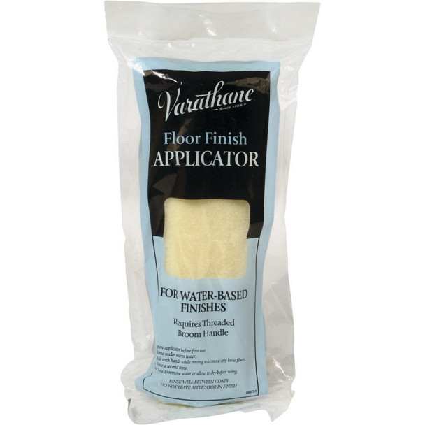 989751 Varathane 10 In. Synthetic Applicator with Threaded Hole for Water-Based Floor Finishes