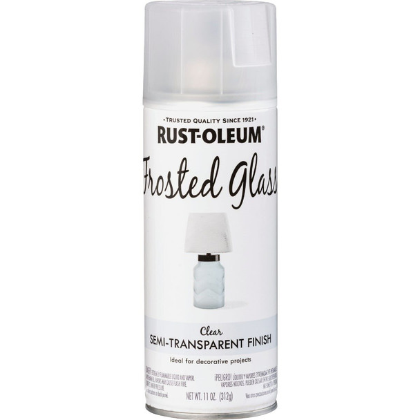 342600 Rust-Oleum Frosted Glass 11 Oz. Clear Spray Finish