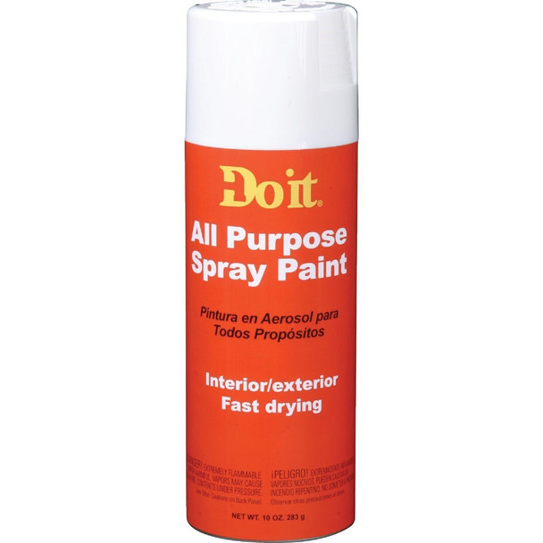 203302 10 Oz. Gloss All Purpose Spray Paint, White