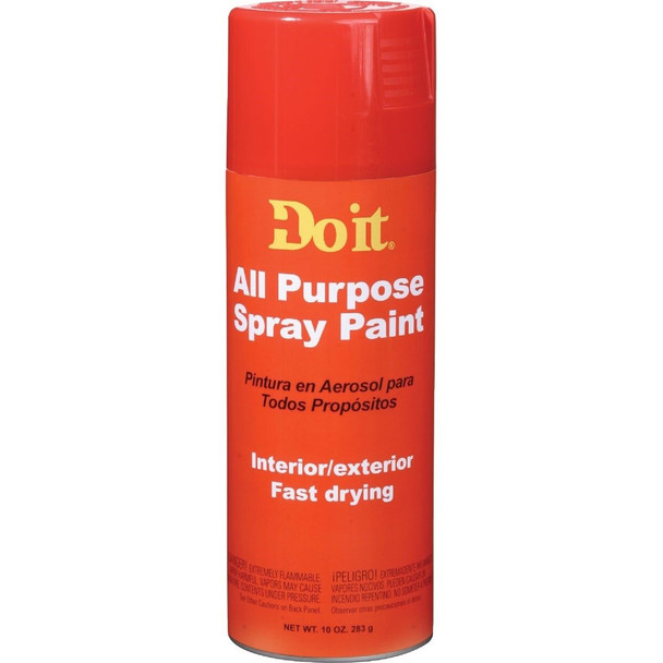 203304 10 Oz. Gloss All Purpose Spray Paint, Red