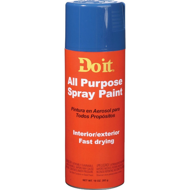 203283 10 Oz. Gloss All Purpose Spray Paint, Blue