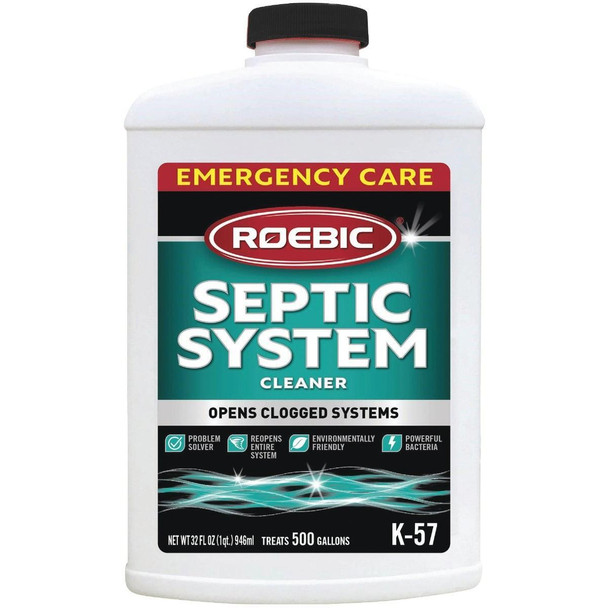 K57-Q-12 Roebic K-57 32 Oz. Emergency Care Septic Tank Treatment