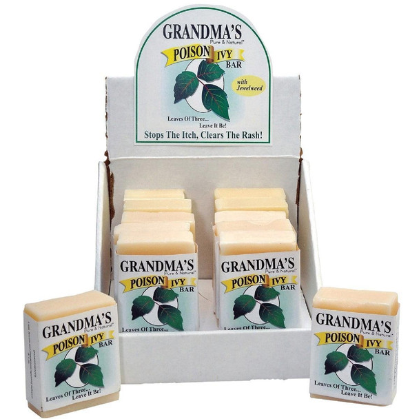 67012 Grandma's Pure & Natural Poison Ivy Bar, 2 Oz.